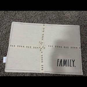 Rae Dunn - Set of 4 Placemats - NWT